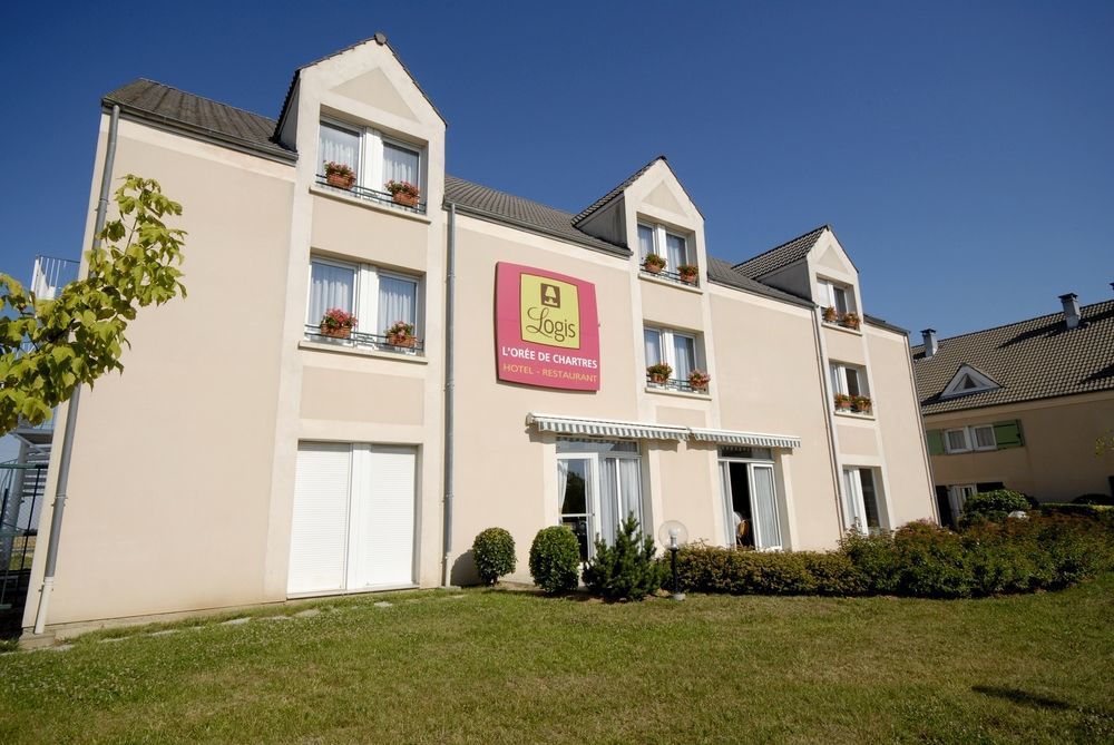 Logis Hotel L'Oree De Chartres - Barjouville Εξωτερικό φωτογραφία